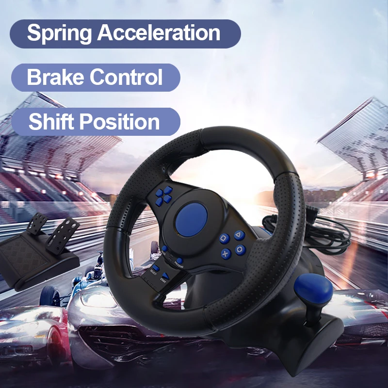 Игровое Рулевое колесо для ПК/PS4 /Xbox One/Xbox360/N-switch/Android Racing контроллер рулевого