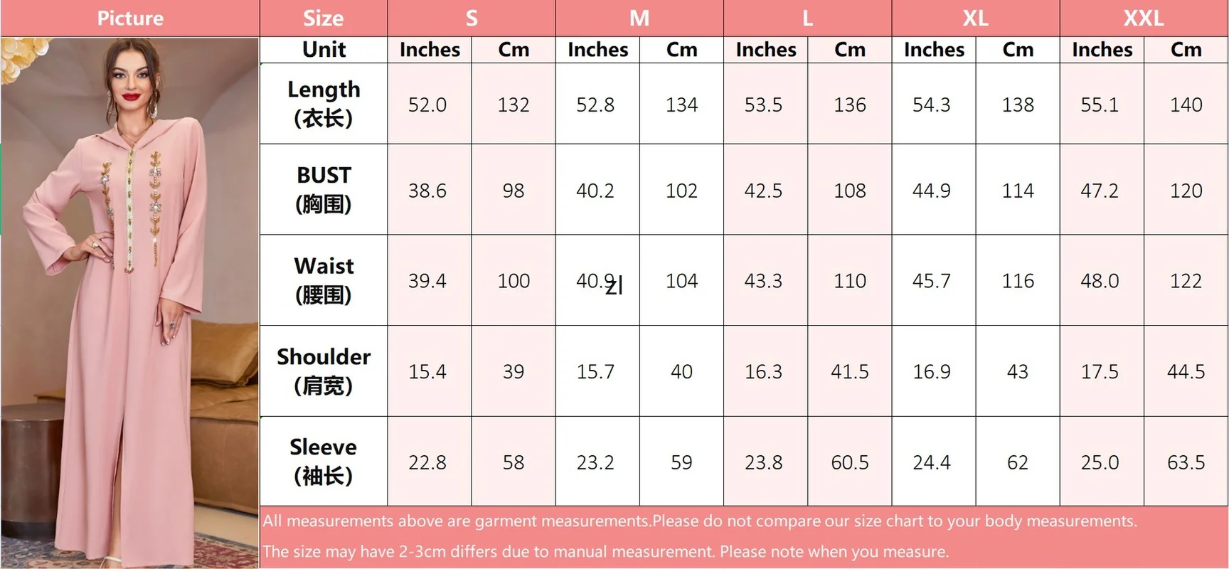 Eid Abaya Moroccan Hooded Caftan Women Handsewn Rhinestones Arab Long Dress Muslim Dubai Saudi Party Abayas Ramadan Kaftan 2022