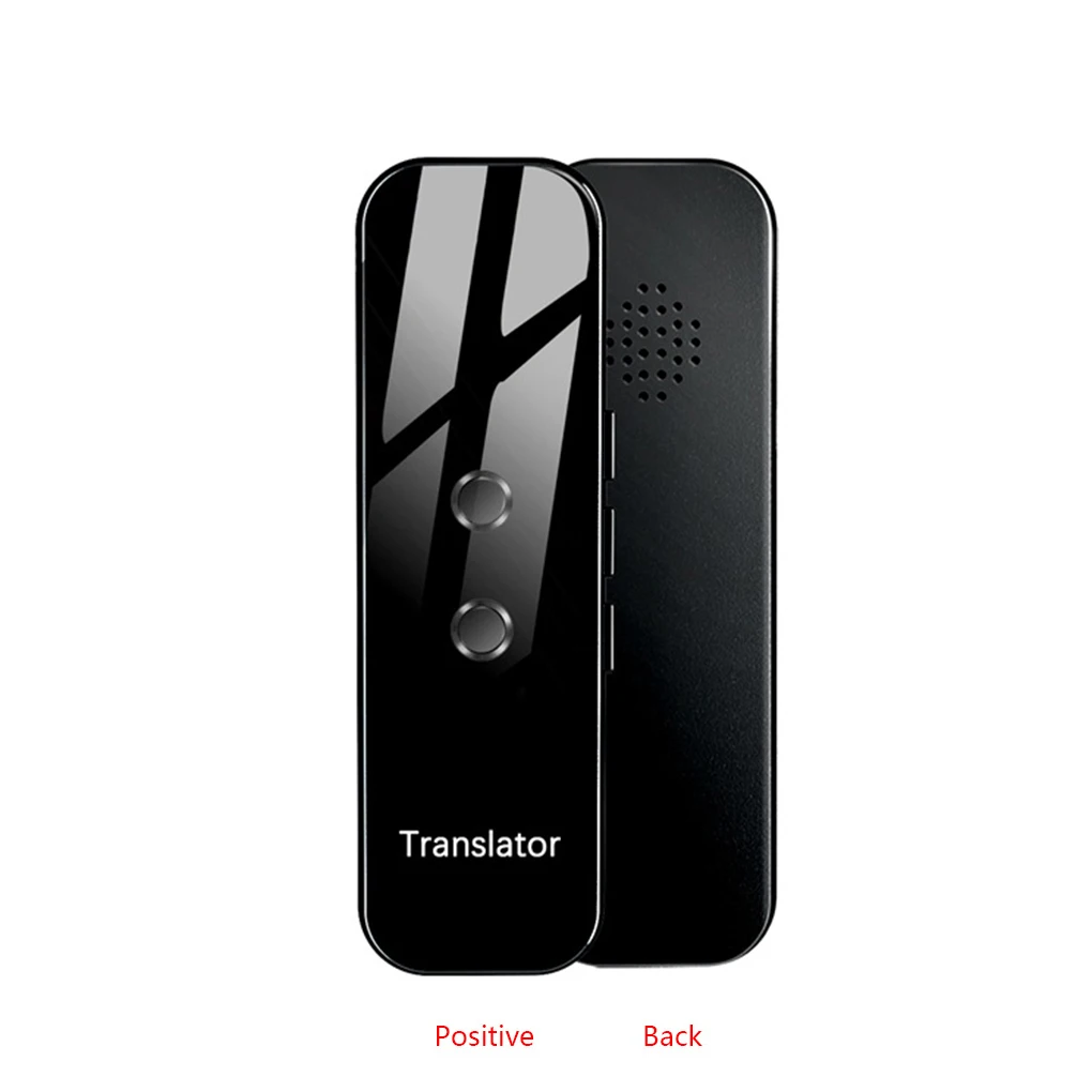 

Translator USB Charging Bluetooth-compatible 3.7V 800mAh Shopping Travelling Abroad Interpreter Translating Machine
