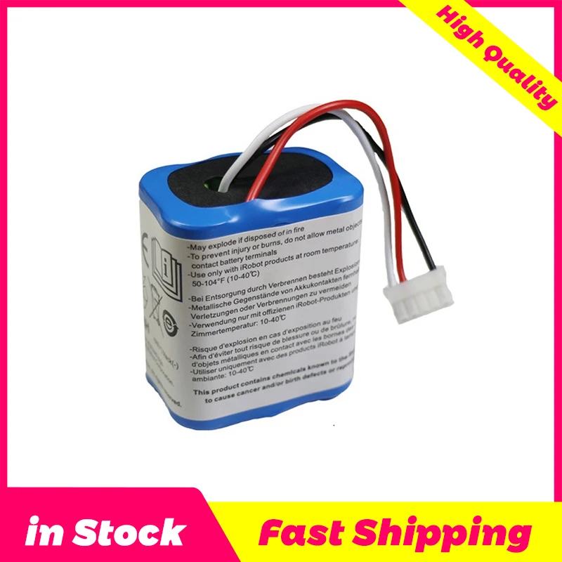 В наличии 7 2 V 2500mAh батарея для iRobot Roomba Braava 380 380T Mint 5200c Ni-MH ah v перезаряжаемая 1 шт. |