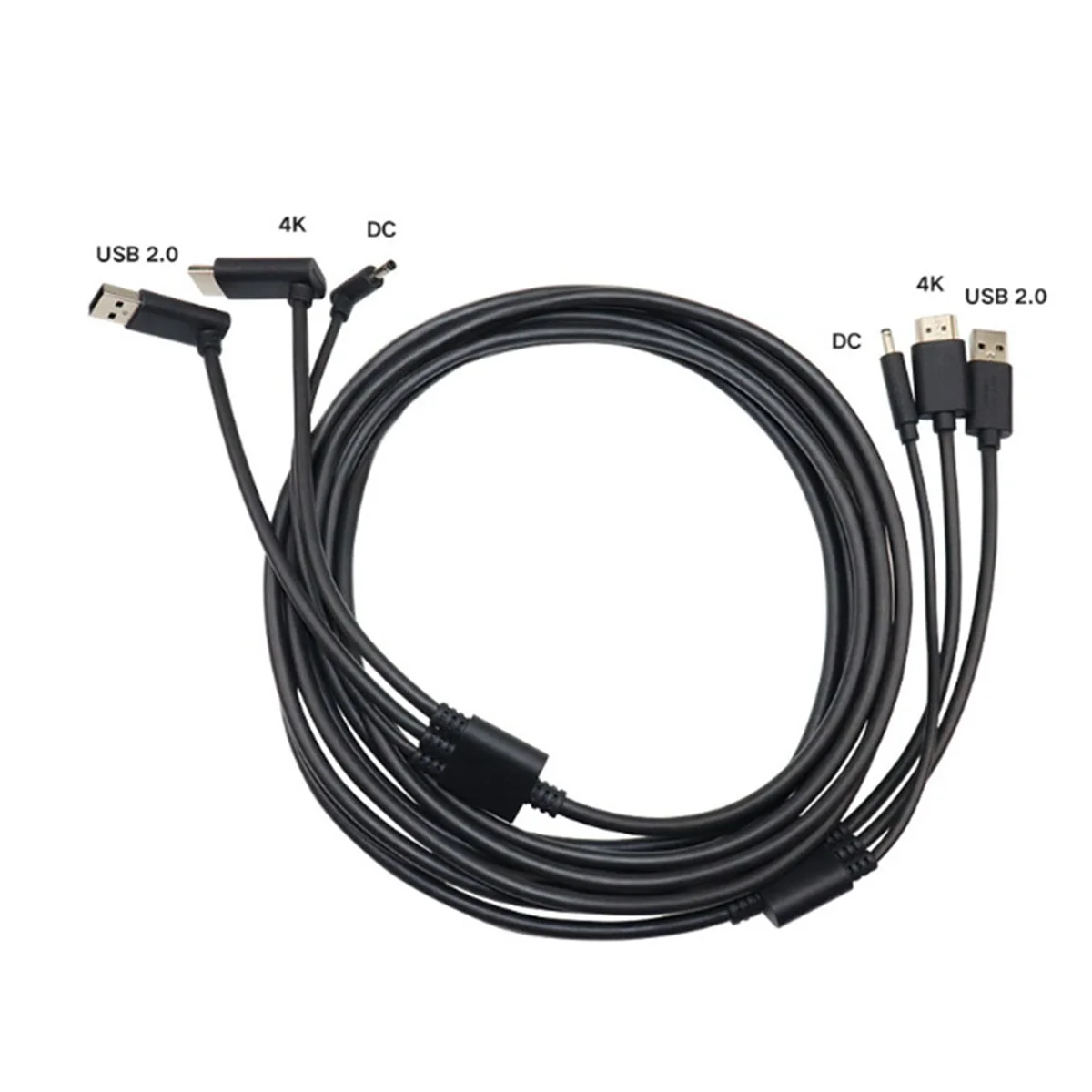 Фото ROO для HTC Vive Аксессуары 3-в-1 Сменный кабель HDMI-совместимый 5 м, USB, Power VR Games №4