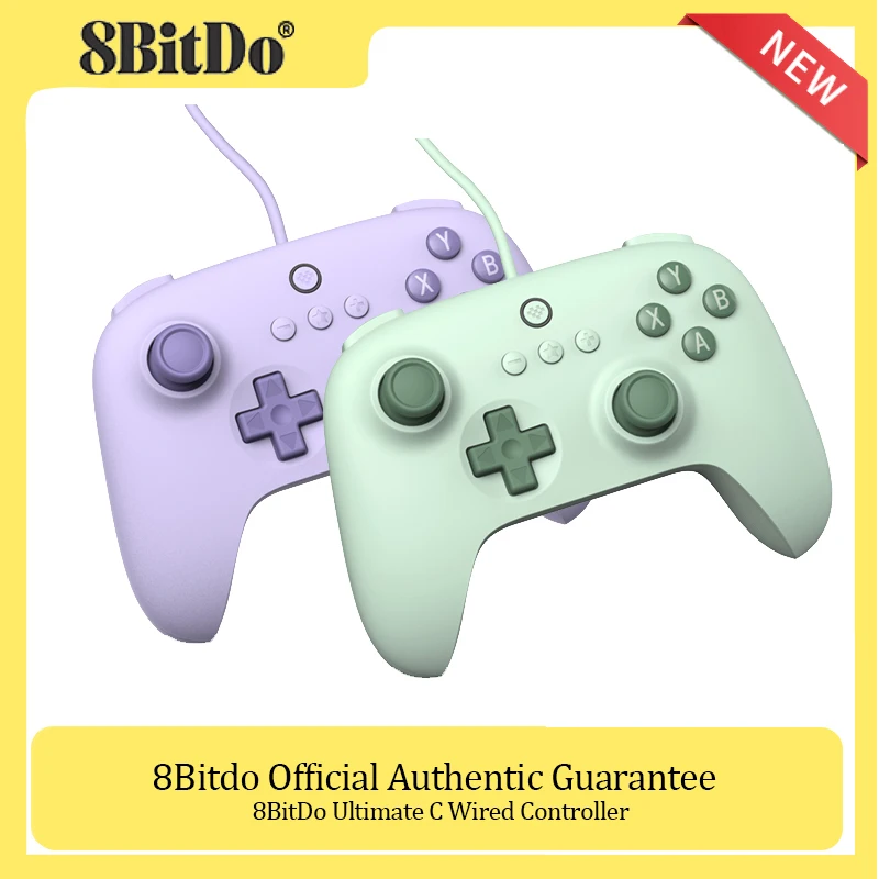 

8BitDo Ultimate C Wired Gaming Controller for PC, Windows 10, 11, Steam PC, Raspberry Pi, Android Gamepad Accessories