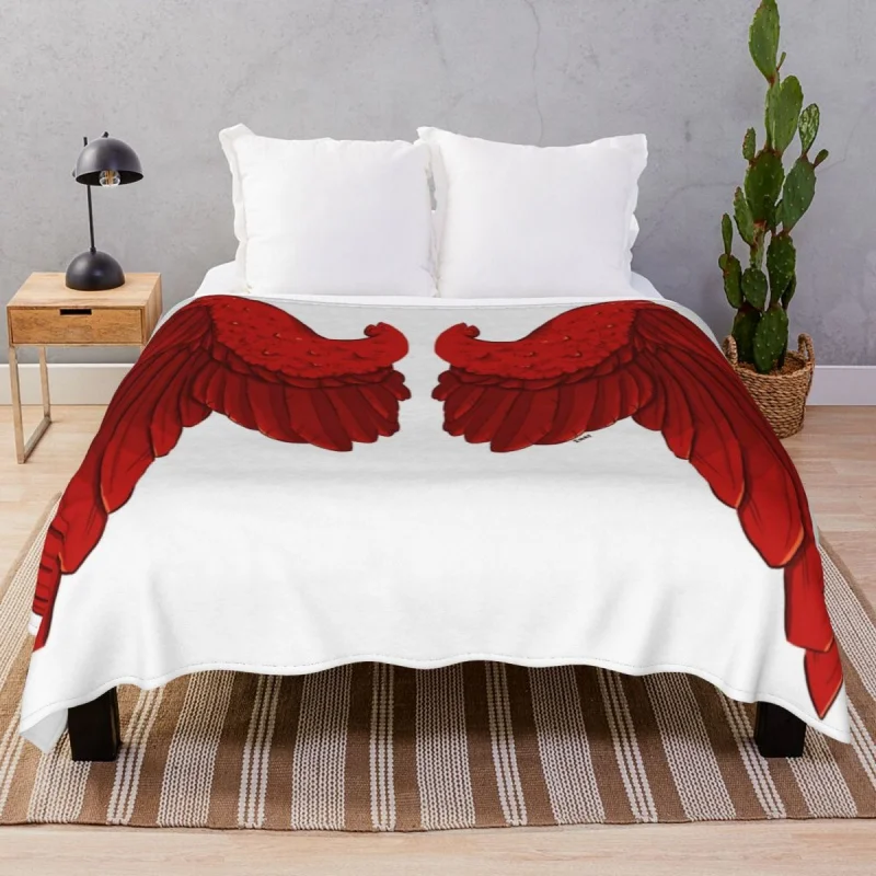 

Hawks Keigo Takami Wings Blankets Veet Spring Autumn Soft Unisex Thick Throw Blanket for Bed Home Cou Camp Office