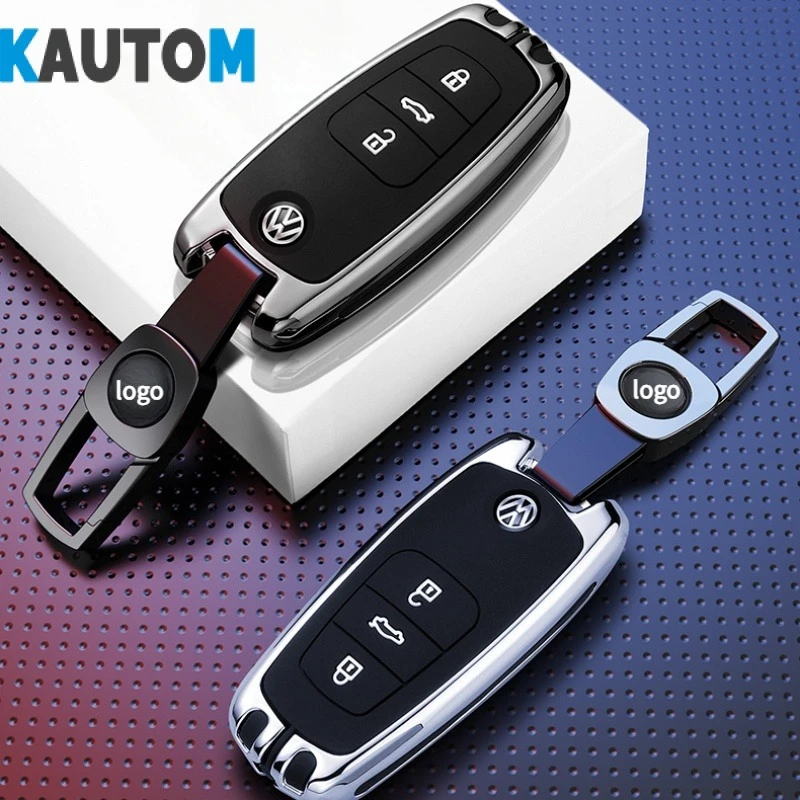 

Car Key Cover High-Grade Metal Protective Bag Buckle Use For Volkswagen Special Phildeon 2021