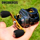 Катушка для заброса приманки PROBEROS, макс. 10 кг, 18 + 1 шарикоподшипников, 7,2: 1, высокоскоростное литье из углеродного волокна, правое и левое рыболовное колесо