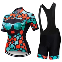 summer new womens short cycling jersey suit mtb bike clothing ciclismo outdoor sportswear 2022 bike roupa de ciclismo feminina