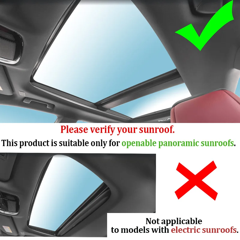 Фото Для Lexus RX 350h 500h 2023 2024 2025 2026: Защитные электростатические козырьки-шторки для люка автомобиля №2