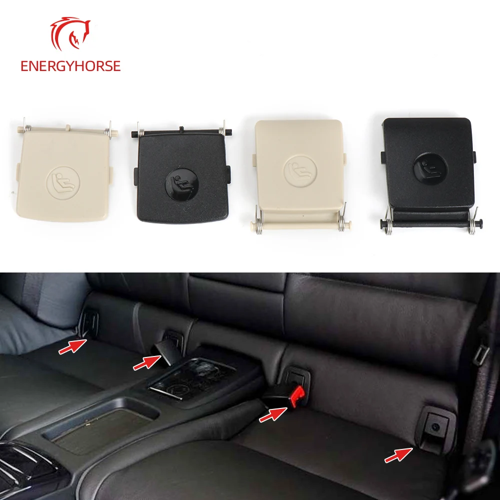 Фото Для BMW E92 E93 заднее детское сиденье анкер безопасности ISOFix Обложка отделка детское удерживающее сиденье Чехол для BMW 3 серии M3 2005-2012 №1