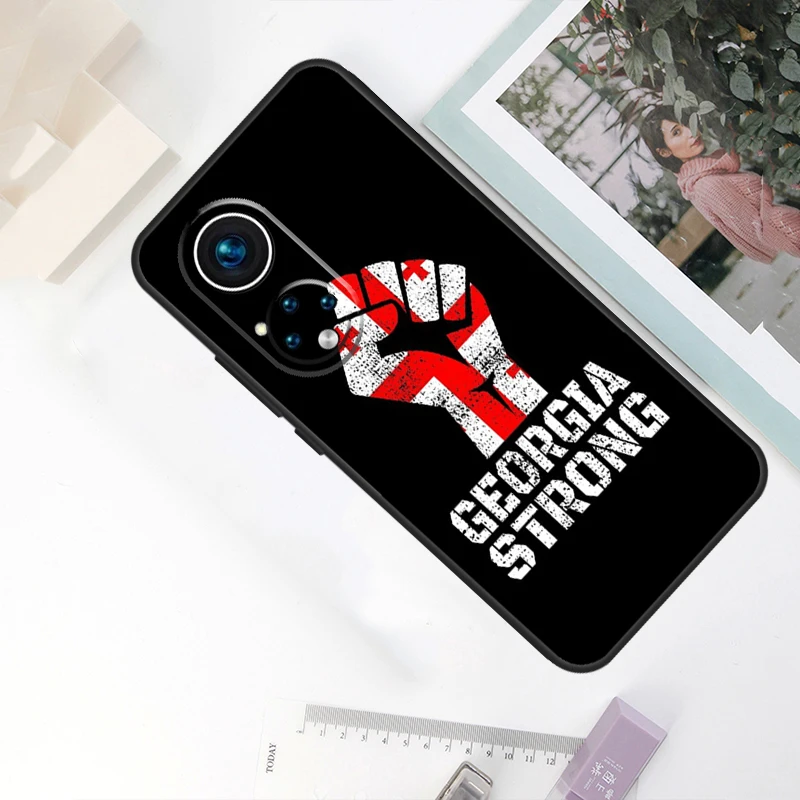 Фото Чехол с флагом Грузии для Honor Magic 7 Lite 5 6 8 Pro, Honor 200 400 90 70 50, Win RT X8c X8b X9b X9c X9d №3