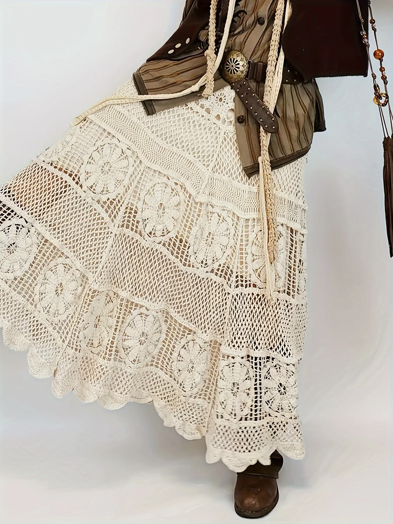 Модные юбки нежная тяжелая промышленность винтажный французский дизайн с