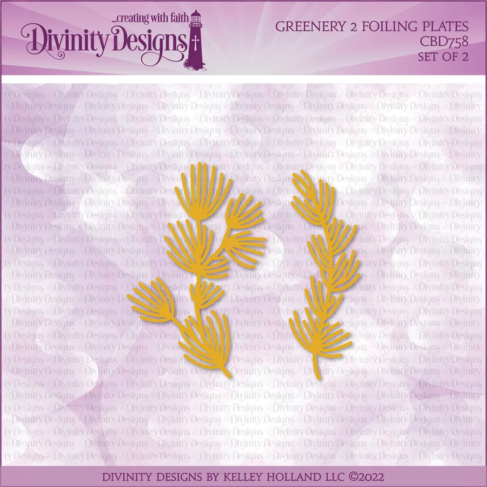 

Arrival New Metal Cutting Die Hot Foil Scrapbook Decoration Embossing Mold Diy Handmade Craft Greenery 2 Foiling Plates Template