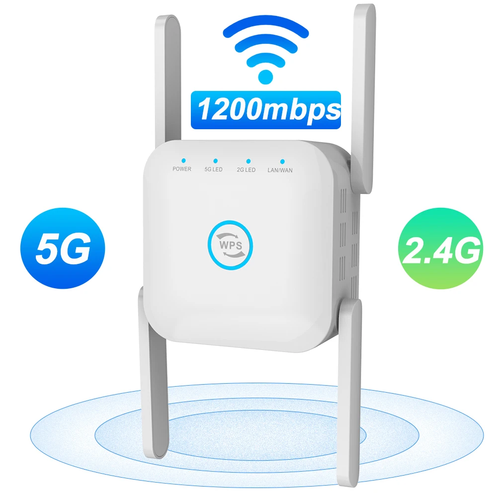 Ретранслятор Wi-Fi AC1200 ретранслятор Беспроводной 2 4 ГГц |