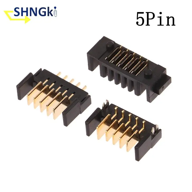 1Pc 125V 5Pin Laptop Battery Connector Pitch 2.0mm Holder Clip Slot Contact Male and Female plug Laptop Notebook Accessories