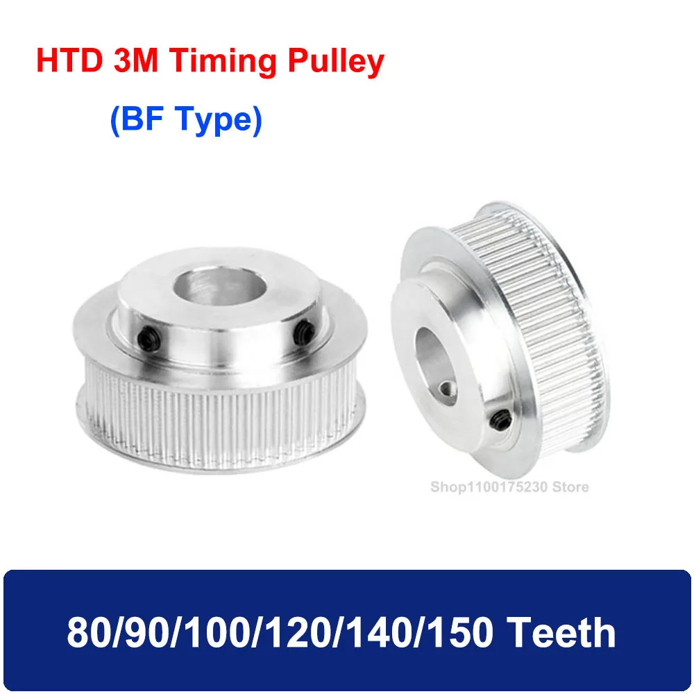 

1PCS HTD 3M Timing Pulley 80/90/100/120/140/150 Teeth Synchronous Wheel Width 11mm 16mm Bore 8mm-25mm Transmission Parts