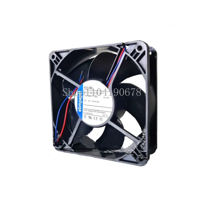 120 мм инверторный охлаждающий вентилятор для Ebmpapst 4414M DC24V 4 1 Вт 3-контактный ремонт