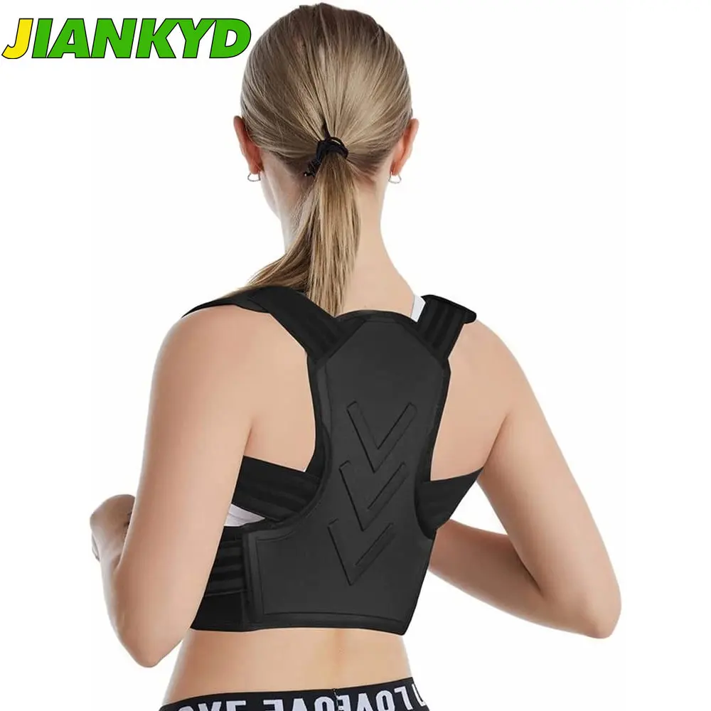 

1Pcs Back Posture Corrector for Men Women Upper Back Spine, Neck, Shoulder & Clavicle Support Brace - Adjustable & Breathable