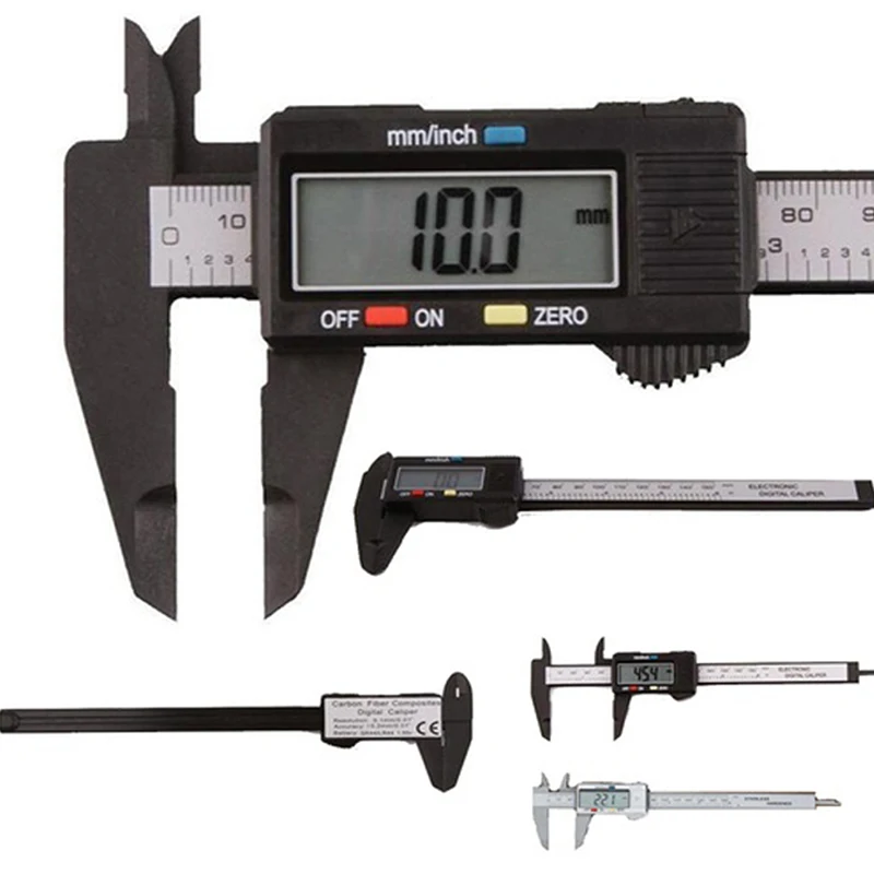

150mm/6inch LCD Digital Electronic Vernier Caliper Gauge Micrometer Ruler Tools