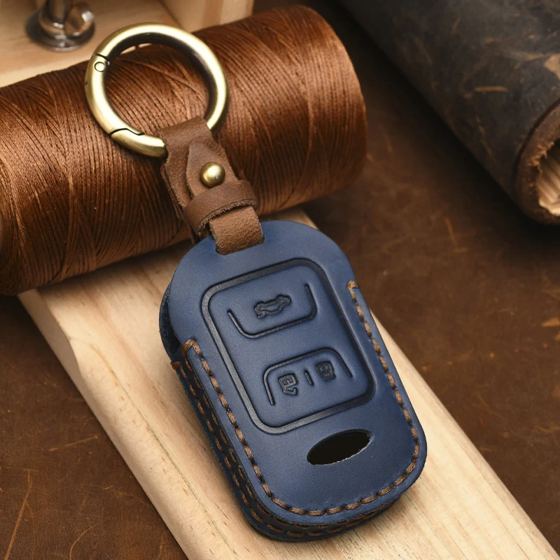 

Leather Car Remote Key Case Cover for Chery Arrizo Tiggo 3 4 5X 8 Glx 7 2019 2020 Shell Holder Protector Accessories