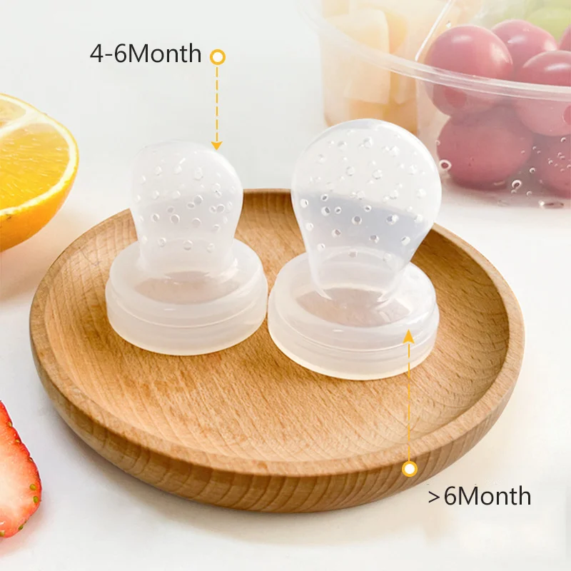 Рисунок 4 - Силиконовая детская кормушка для фруктов с крышкой