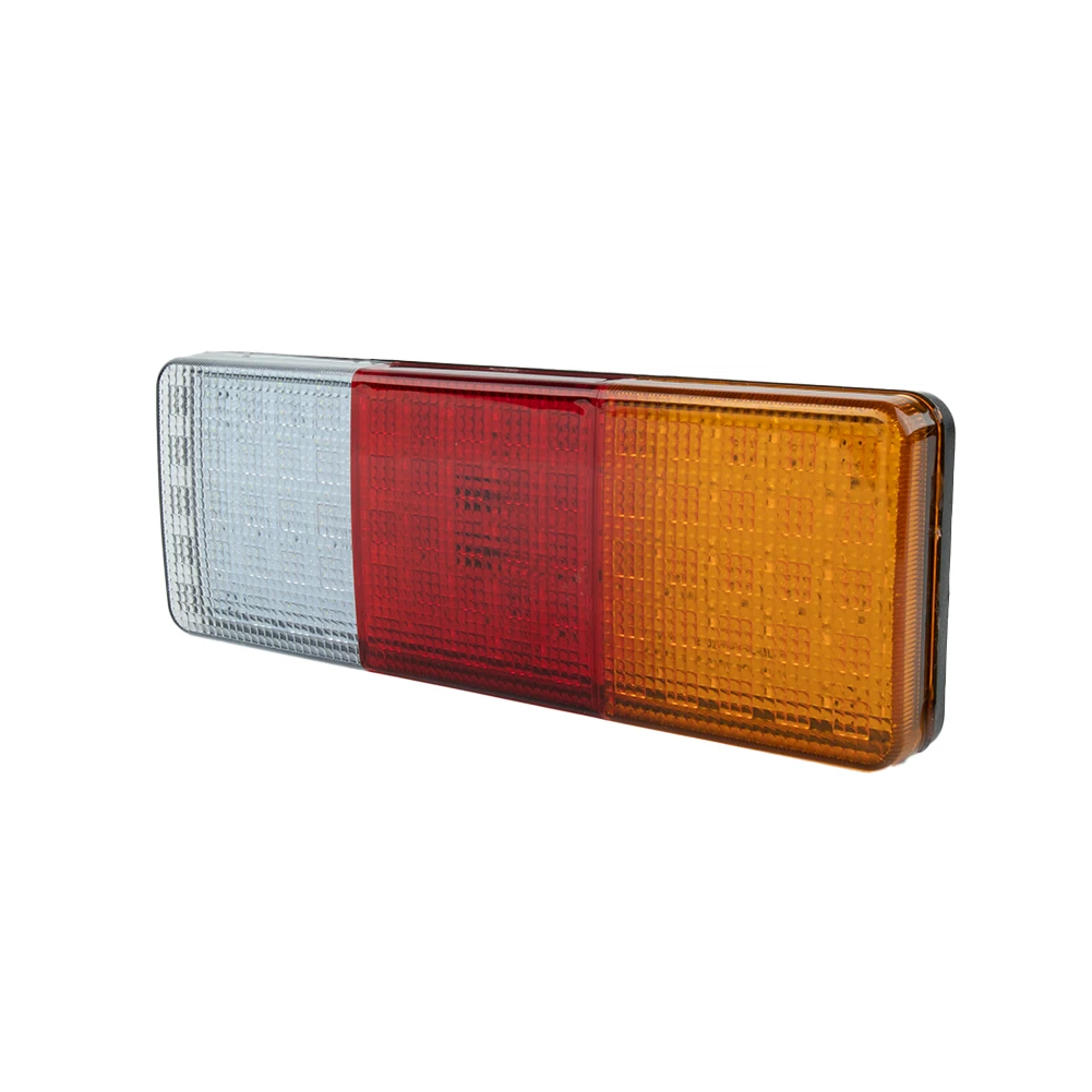 

Rear 12V DC Rectangle Removable 75LED Super Bright For Caravan Truck Tail Light Bus Car Indicator Lamp Trailer Accessories