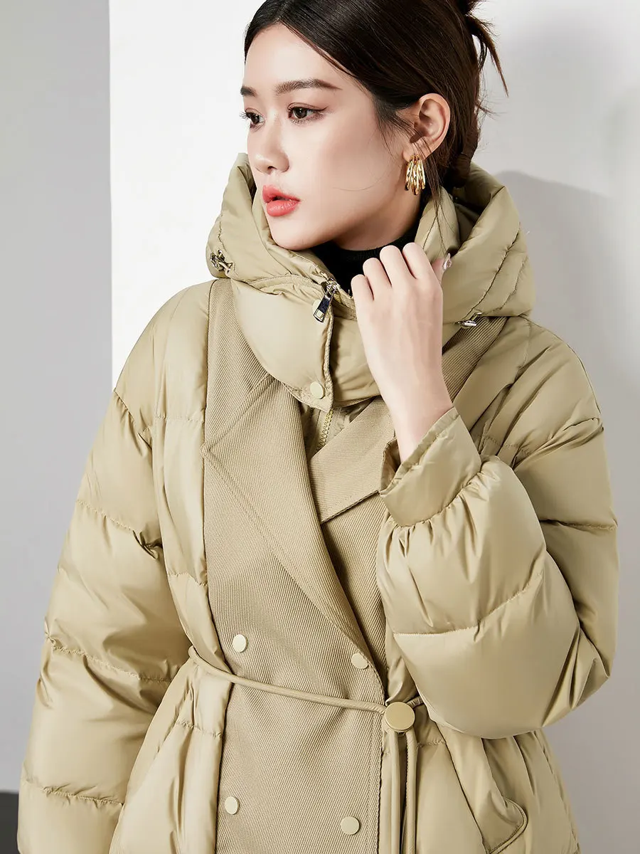 Рисунок 2 - SuyaDream, женский пуховик с капюшоном