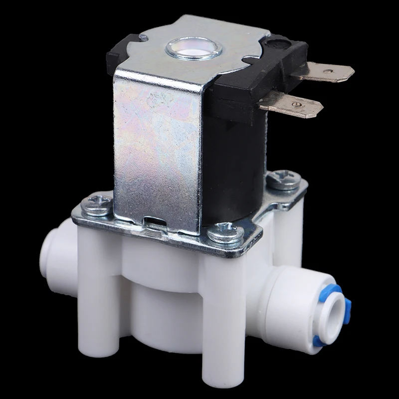 

2-point Male Thread Solenoid Valve AC 220V DC 12V 24V Water Control Valve Controller Switch Normally closed normally open
