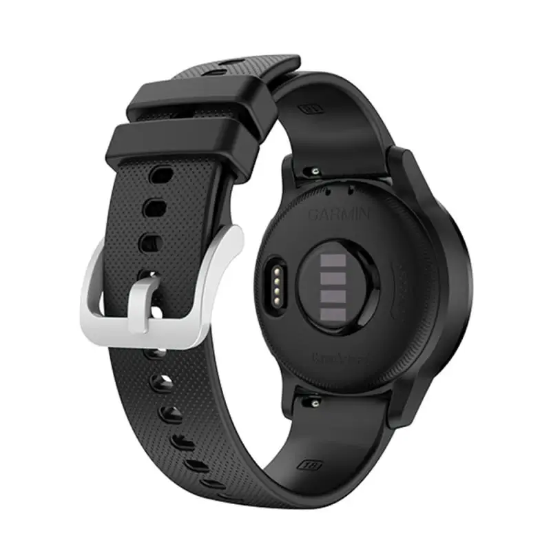 

Replacement Watchband Smart Watch Accessories Soft Silicone Strap Watch Starp For Garmin Vivoactive 4s Tpu 18mm