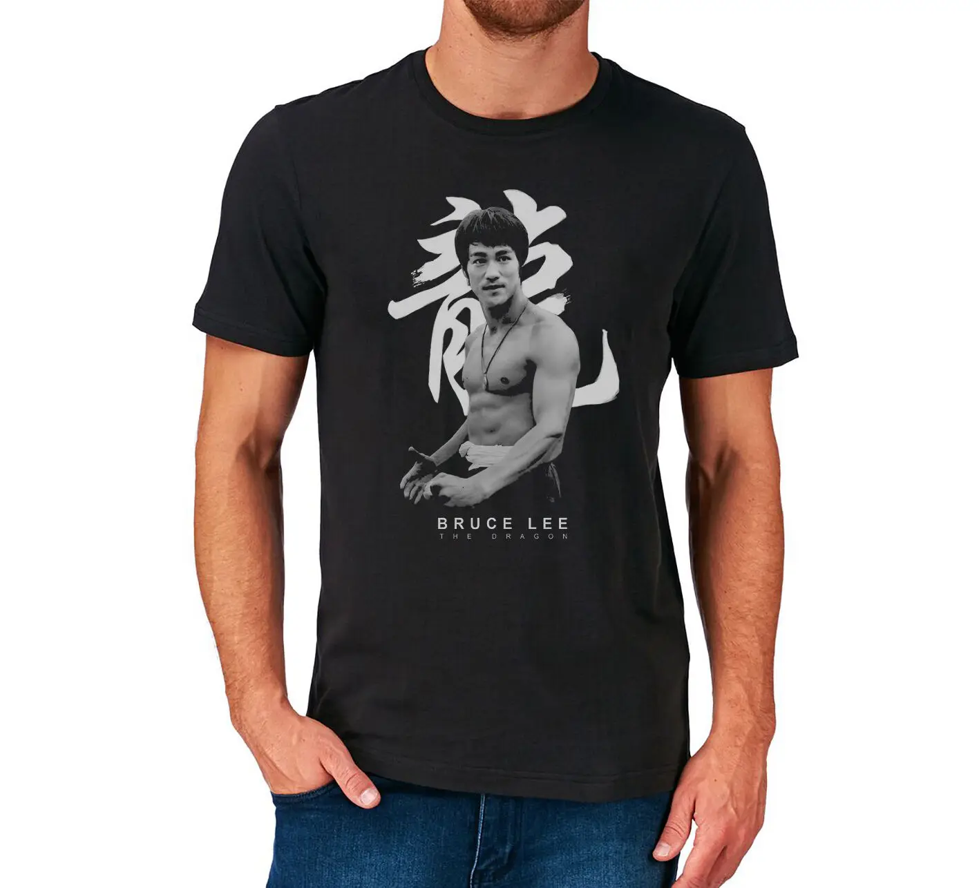 

Bruce Lee T-Shirt The Dragon Jeet Kune Do Martial Art MMA Daddy Shirts