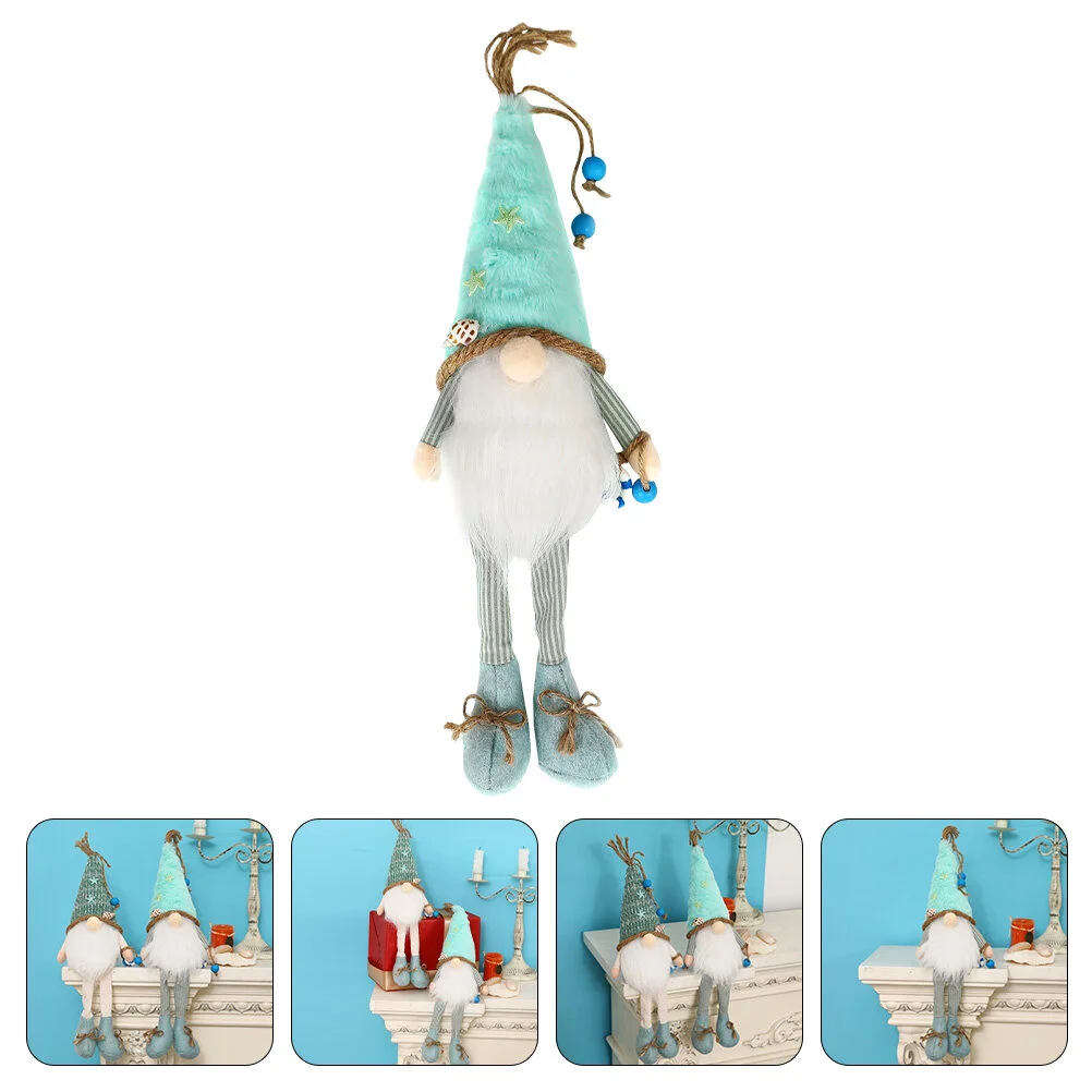 

Long Leg Shell Summer Style Gnome Party Dwarf Layout Prop Ocean Ornament Home