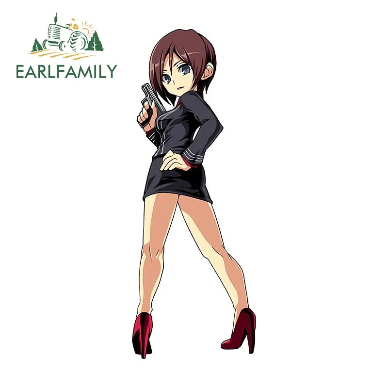 EARLFAMILY 13 см x 4 9 для игр наклейка на машину от зла доску серфинга холодильник