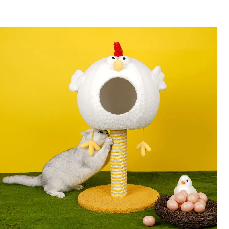 

Rest And Grinding Claws Polyester Fiber House Pet's Nest Cat Climbing Frame