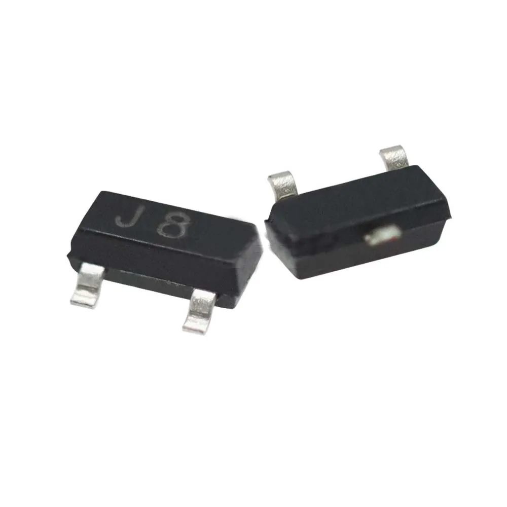 

100 шт. MMBT9018 SOT-23 S9018 NPN кремниевый Epitaxial Planar транзистор