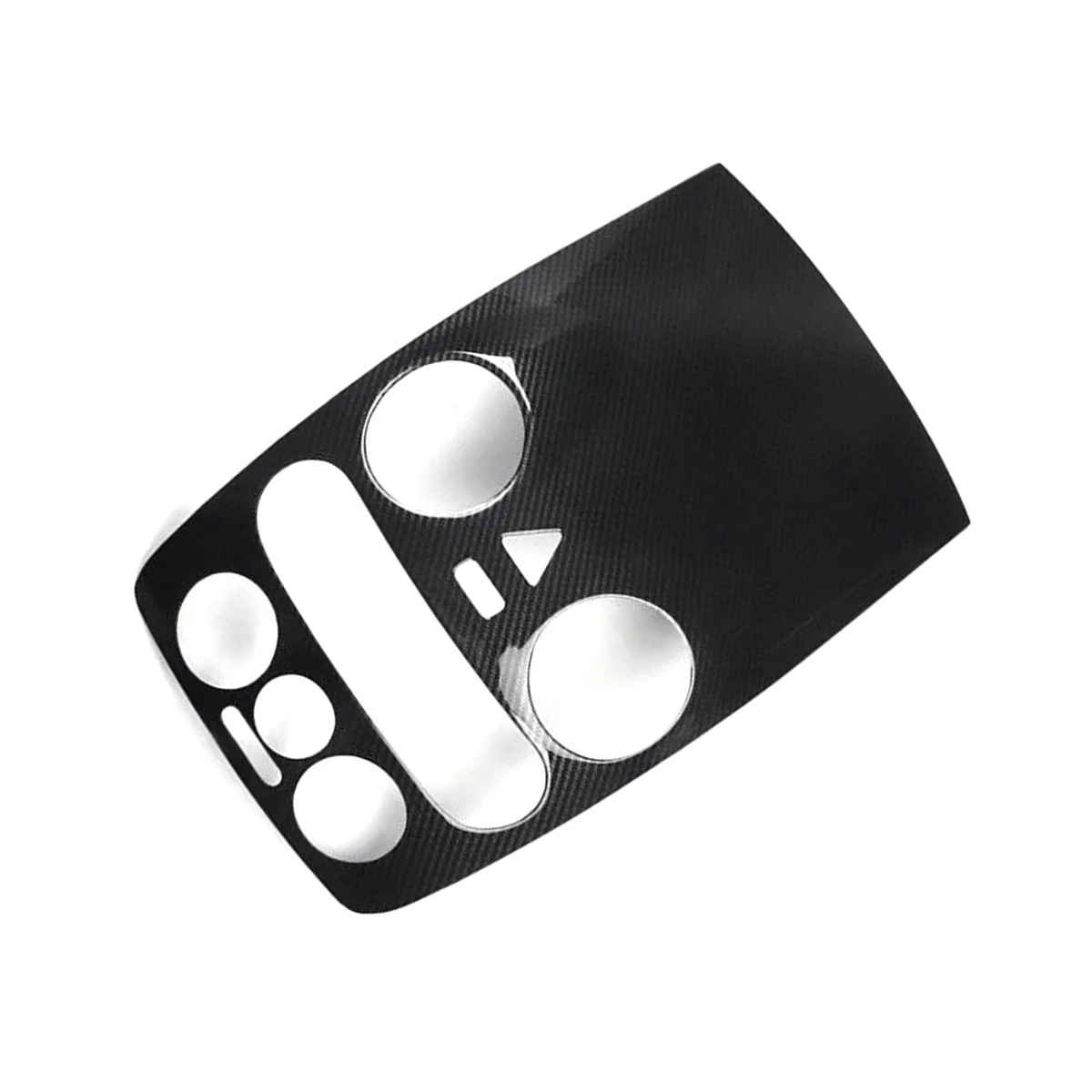 Стильная Автомобильная центральная консоль из углеродного волокна панель