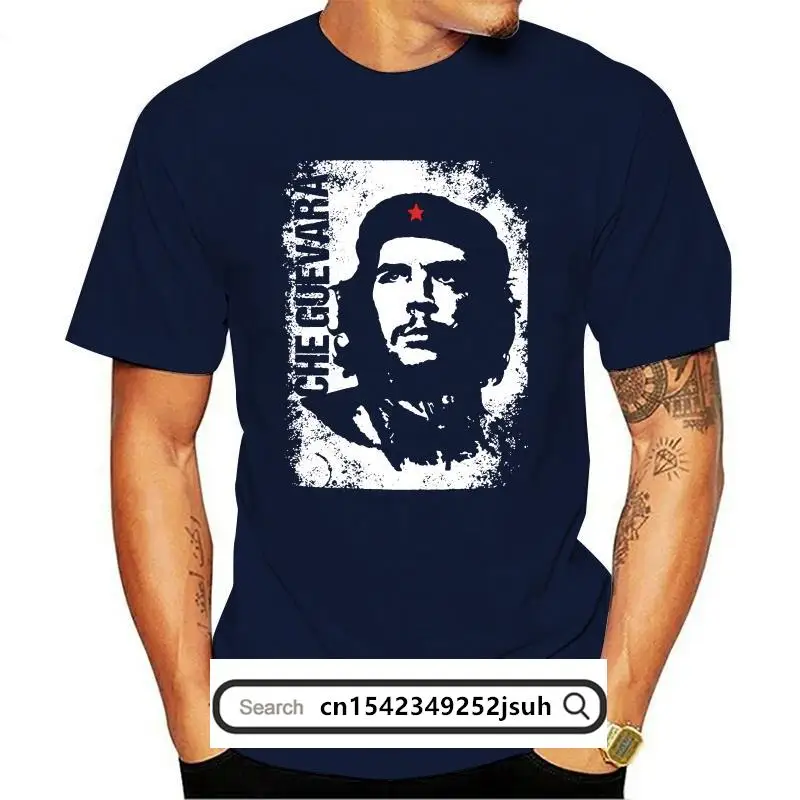 

New Mens 100% Cotton Short Sleeve Print Awdip Men Official Che Guevara Vintage T-shirt Ernesto Diplomat Guerrilla Leader