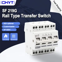 chyt 4p 40a 400v mts dual power manual transfer switch interlock circuit breaker