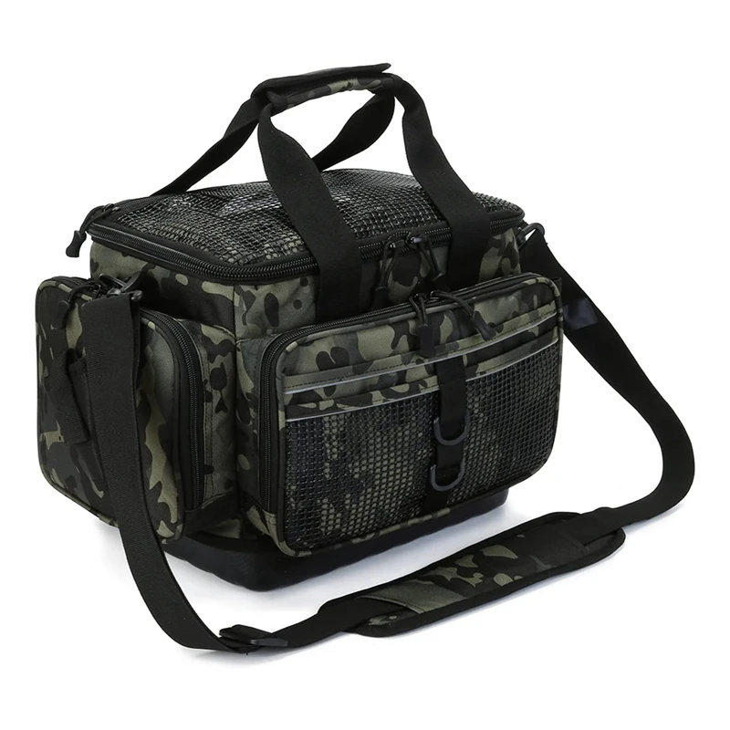 

Fishing Backpack, Fishing Tackle Storage Bag,Waterproof Oxford Cloth Fishing Gear, Fishing Gifts Equipment