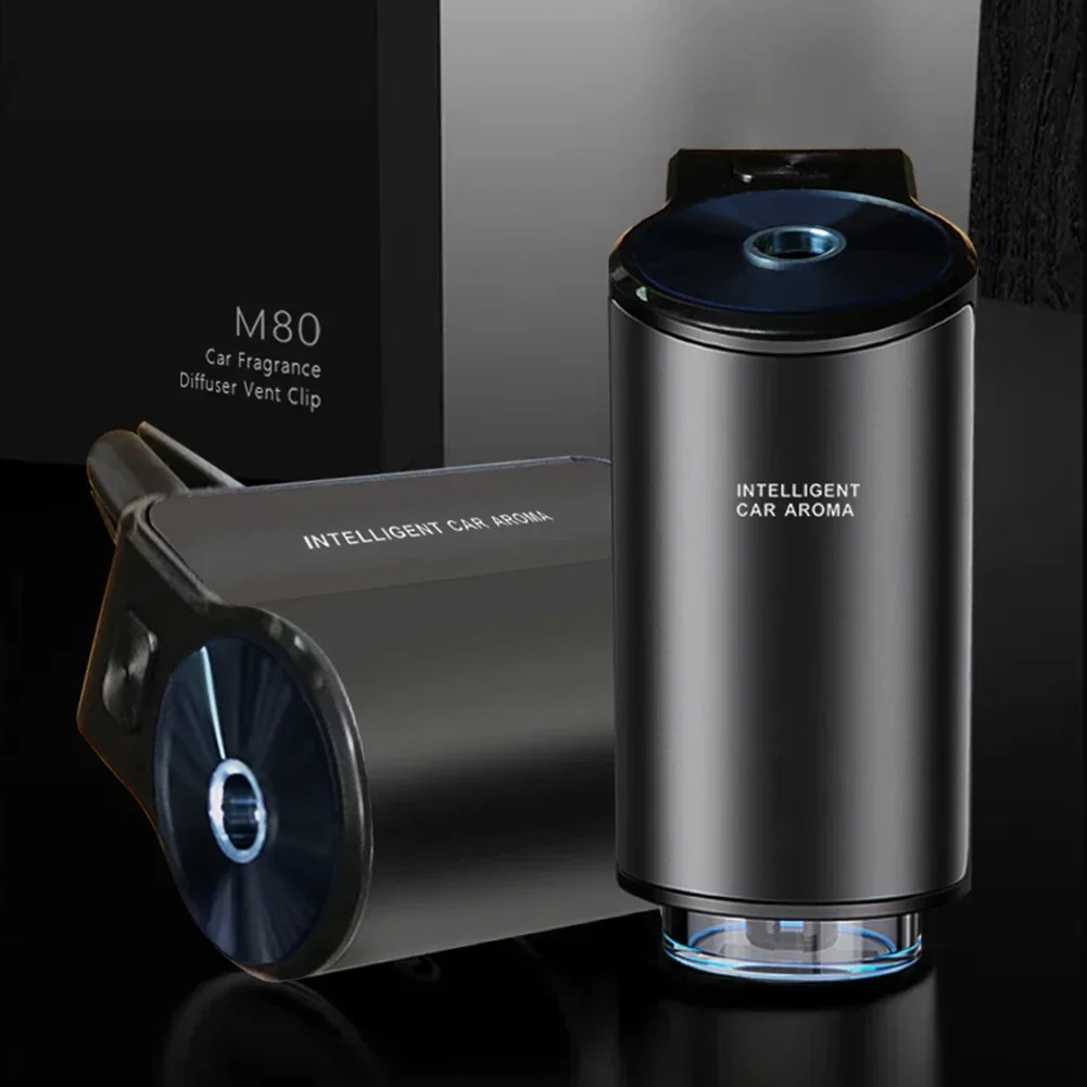 Автомобильный аромадиффузор 10 мл алюминиевый сплав 220 мАч 2 Вт + ABS очищает