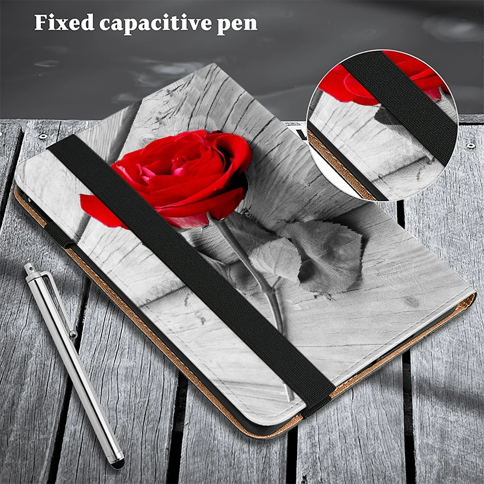 Чехол-книжка с рисунком для планшета Frie Max 11 2023 HD8 Plus 2020 HD10 2016 чехол samsung galaxy S6 Lite