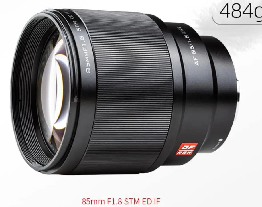 Фото Объектив Viltrox 85mm F1.8 II STM с автофокусом и большой апертурой для камер с байонетом E №3