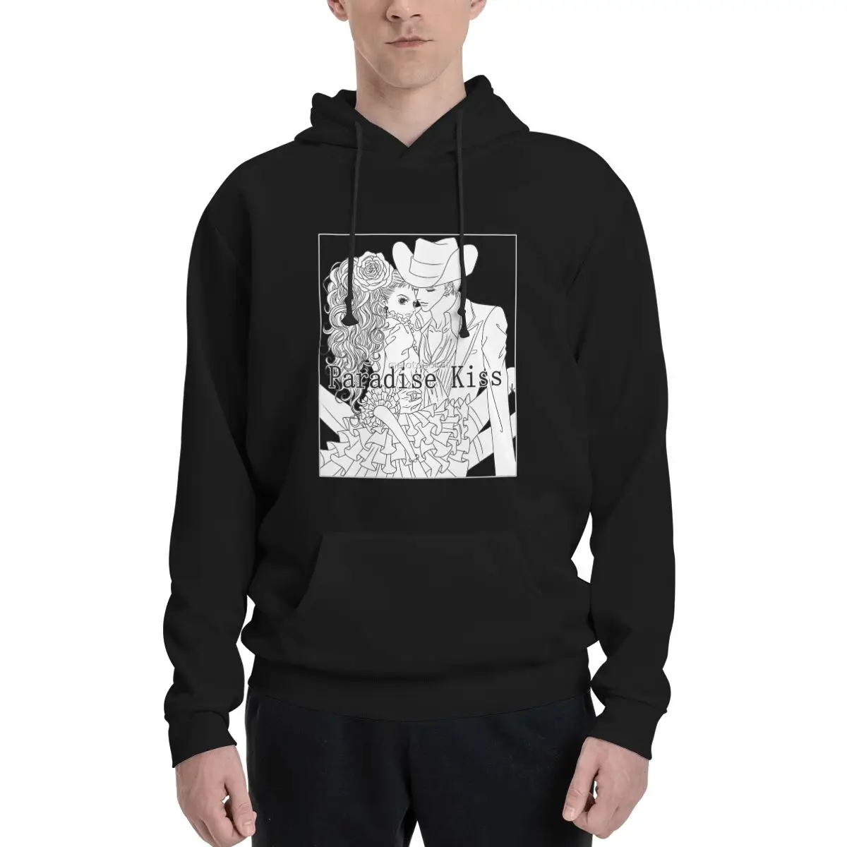PARADISE KISS Толстовки с капюшоном в стиле аниме Негабаритные куртки Толстовка Essentials
