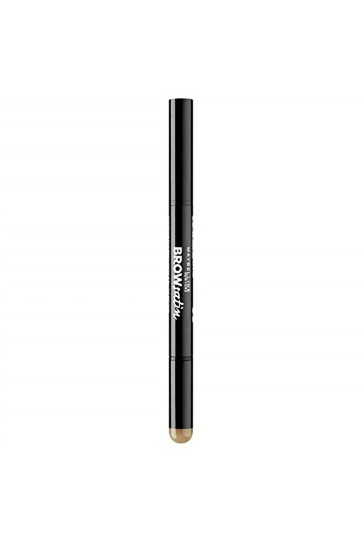 

Brand: Maybelline New York Brow Satin Double Sided Eyebrow pencil, 01 Ton On Category: eyebrow pencil & Ka