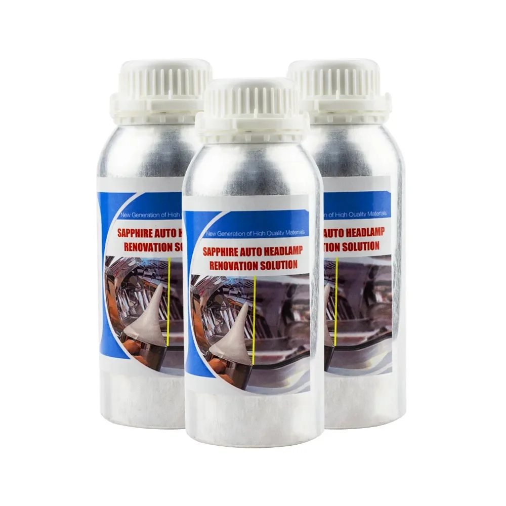 800 мл автомобильный лак для фар комплект восстановления жидкость ремонта ухода