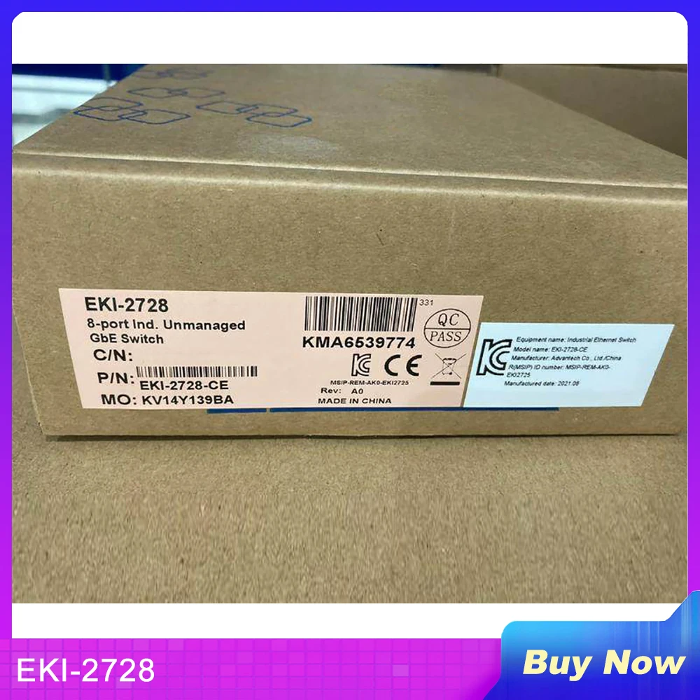 

Для Advantech EKI-2728-CE 8-Порт Gigabit Industrial Switch EKI-2728