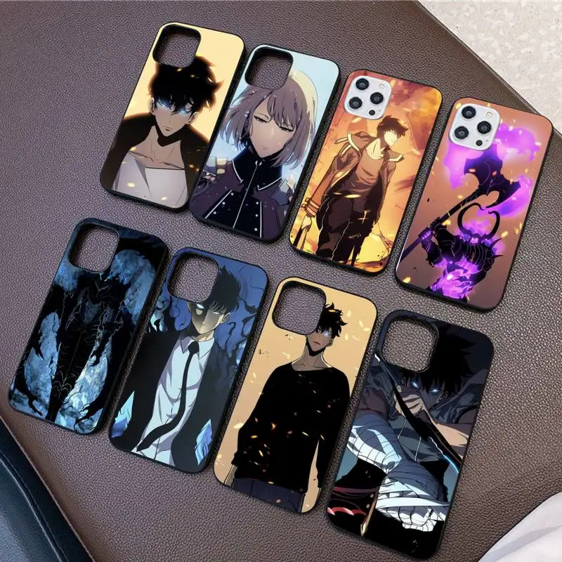 

Babaite Solo Leveling Phone Case for iPhone 11 12 13 Mini Pro Max 8 7 6 6S Plus X 5 SE 2020 XR XS Funda Capa