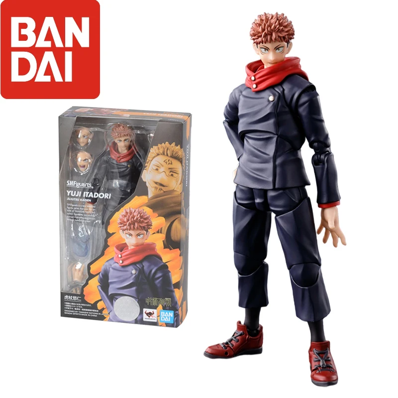 

BANDAI Original Shf Itadori Yuji S.h.figuarts Jujutsu Kaisen Action Anime Figure Pvc Model Collectible Toys for Boys In Stock