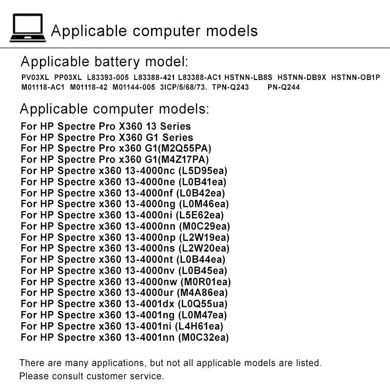 PV03XL PP03XL Аккумулятор для ноутбука HP Pavilion x360 13-BB 13-BB0000 14-DV 14-DW 14-DW00015-EH L83388-421 HSTNN-DB9X