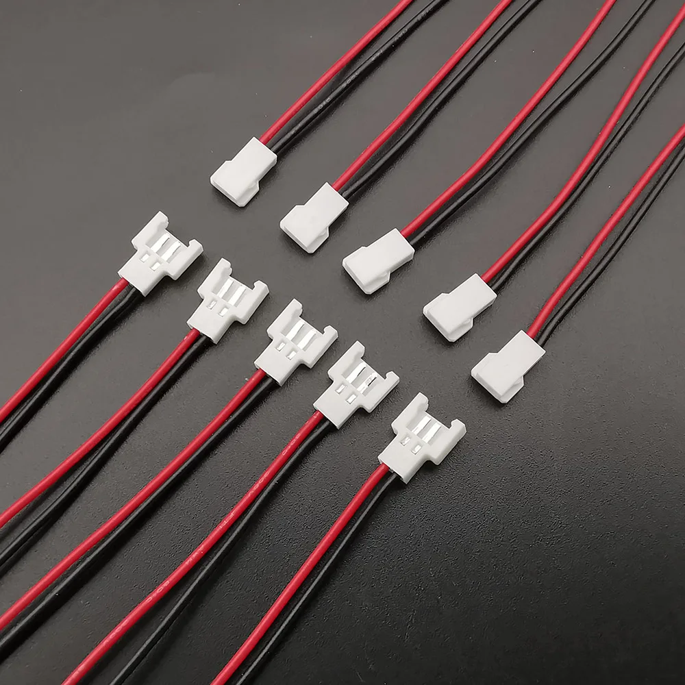 

51005 51006 MX2.0 Разъем с шагом 2,0 мм 2/3/4-контактный штекер и гнездовой разъем Док-соединение с проволочным кабелем 15 см 26AWG