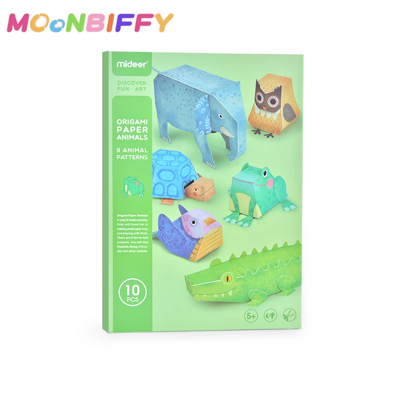 

Children Handcraft Paper 3D Cartoon Animal Origami Kids DIY Craft Learning Educational Interactive Toys Toys for Children