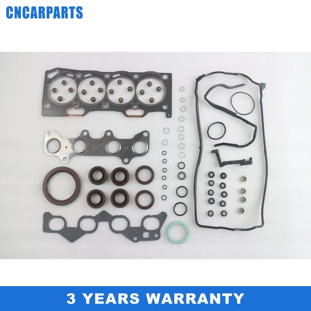 Полный капитальный комплект прокладок двигателя для TOYOTA COROLLA STARLET 1 3 4EFE 16V 1990-1997 VRS