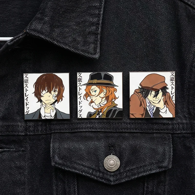 Значки и броши по аниме Bungo Stray Dogs с Накадзимой Ацуши, подвески, манга-значки для сумок, рюкзаков, одежды, лацканов, ACG, косплей, игрушки, декор (art.: 3920dbf617cc4) - 3920dbf617cc4